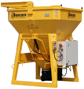 Benna motorizzata con tubo